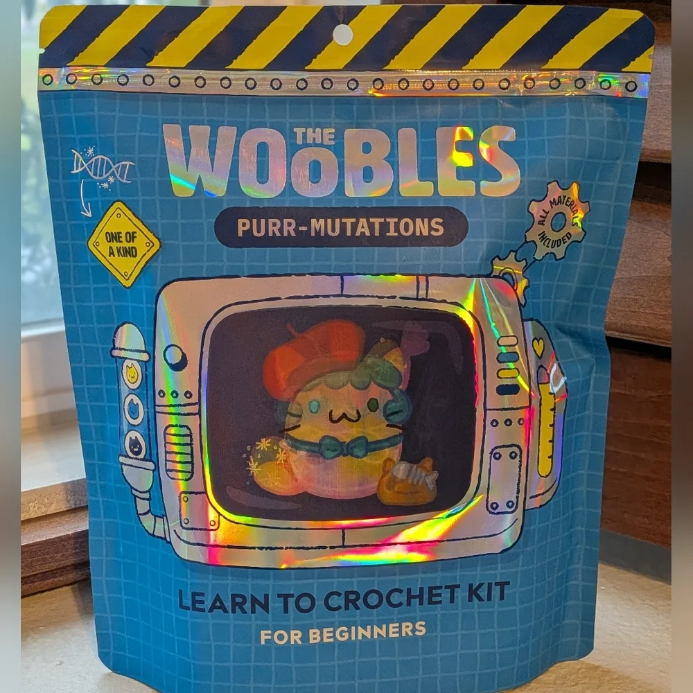 The Woobles Purr-Mutations Crochet Kit • First Edition • One-of-a-Kind • Sealed - Picture 3 of 5